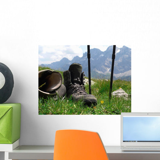 Hiking Wall Decal