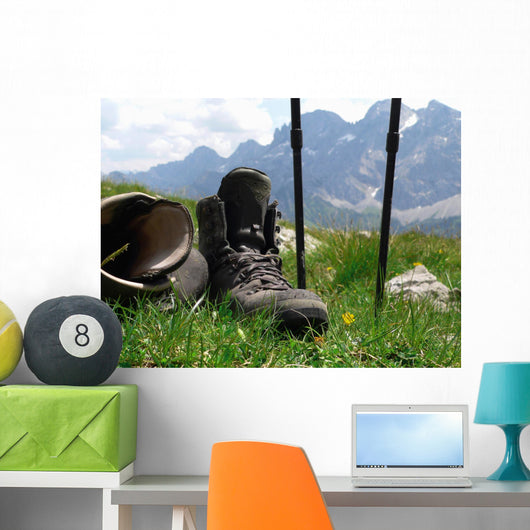 Hiking Wall Decal