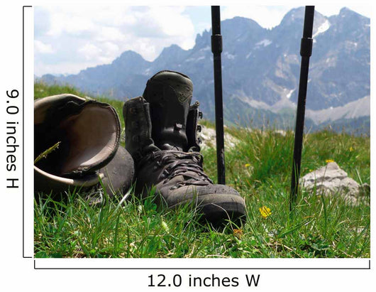 Hiking Wall Decal