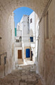 Alleyway Ostuni Puglia Italy Wall Decal