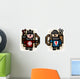 Medieval Pixel Archers Wall Decal