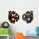 Medieval Pixel Archers Wall Decal
