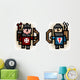 Medieval Pixel Archers Wall Decal
