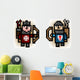Medieval Pixel Archers Wall Decal