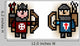 Medieval Pixel Archers Wall Decal