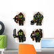Pixel Orc Soldiers Wall Decal