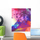 Techno Psychedelia Wall Decal
