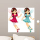 Fairy with Roses Wall Decal