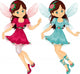 Fairy with Roses Wall Decal