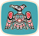 Eagle Thunderbird Native American Wall Decal