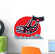 Orca Killer Whale Native Wall Decal