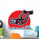 Orca Killer Whale Native Wall Decal