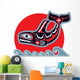 Orca Killer Whale Native Wall Decal