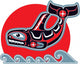 Orca Killer Whale Native Wall Decal