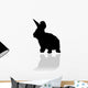 Lapin Noir Wall Decal