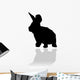 Lapin Noir Wall Decal