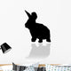 Lapin Noir Wall Decal
