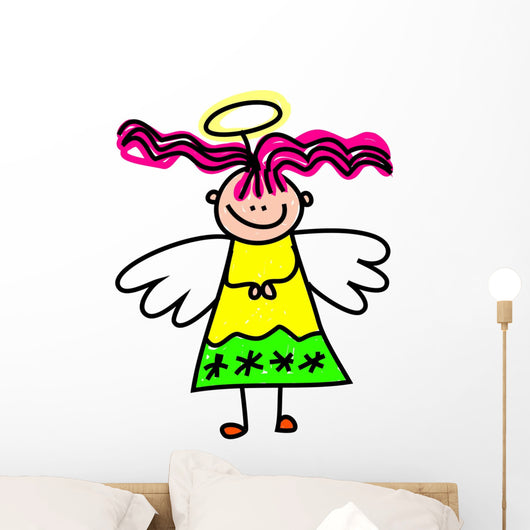 Angelic Kid Wall Decal