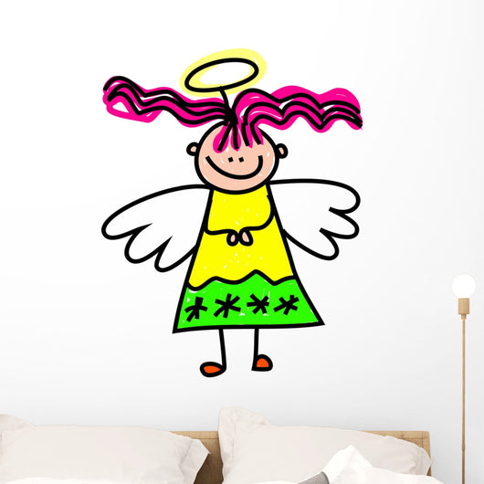 Angelic Kid Wall Decal