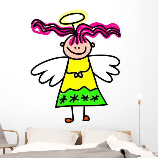 Angelic Kid Wall Decal
