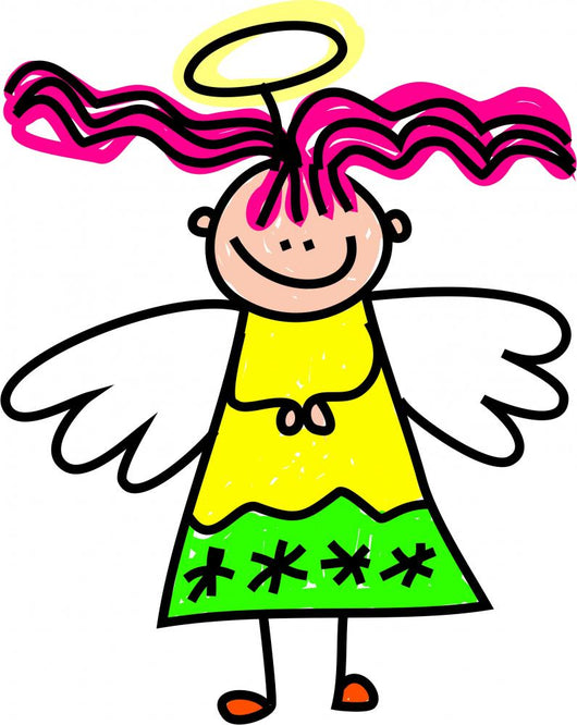 Angelic Kid Wall Decal