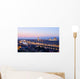 Beautiful Sunset over River Wall Decal