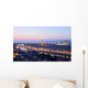 Beautiful Sunset over River Wall Decal