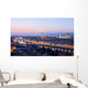 Beautiful Sunset over River Wall Decal