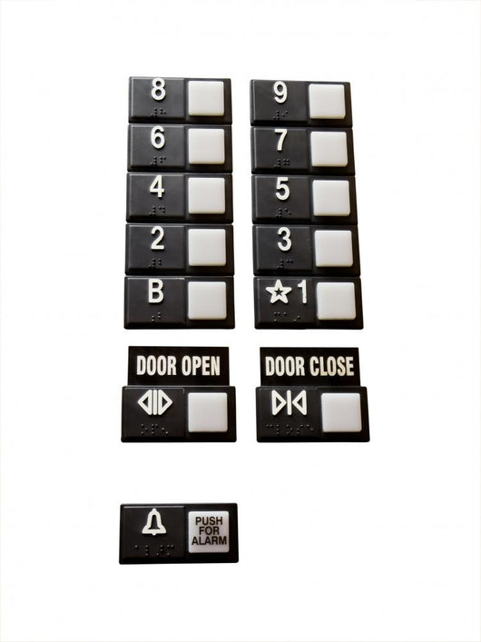 Elevator Controls Wall Decal