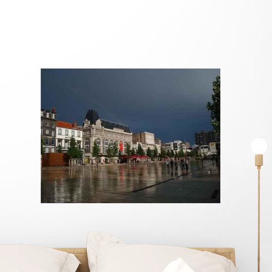 Clermont-ferrand Place Jaude Wall Decal