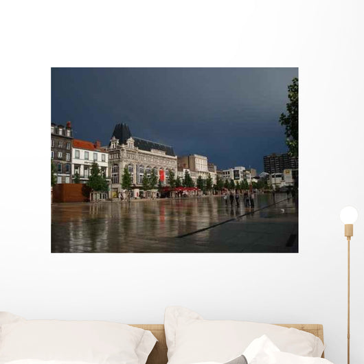 Clermont-ferrand Place Jaude Wall Decal
