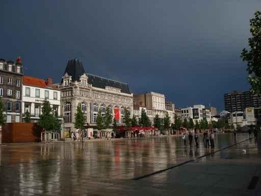 Clermont-ferrand Place Jaude Wall Decal