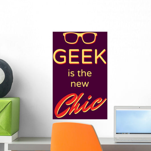 Geek Poster Wall Decal