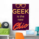 Geek Poster Wall Decal