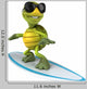 Fun Turtle Wall Decal