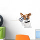 Dog Phone Wall Decal