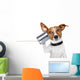 Dog Phone Wall Decal