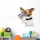 Dog Phone Wall Decal
