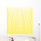 Yellow Light Vector with Wall Decal