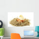 Beautiful Little Chicken and Wall Decal