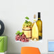 Barrel and Bottles Wine Wall Decal