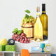 Barrel and Bottles Wine Wall Decal