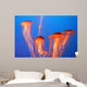 Orange Jellyfish Wall Decal