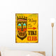 Tiki Club Wall Decal