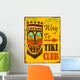 Tiki Club Wall Decal