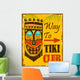 Tiki Club Wall Decal