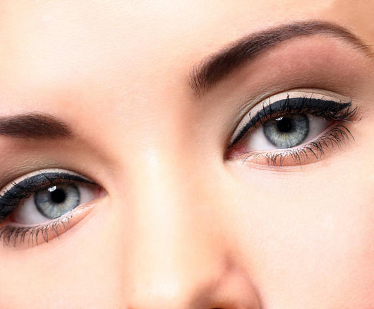 Beautiful Eyes with Makeup Wall Decal