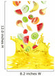 Fruit Juice Wall Decal