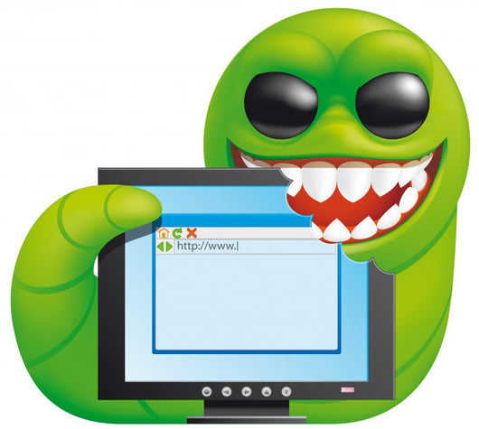 Computer Bug Wall Decal
