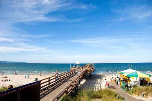 Baltic Sea Pier Wall Decal